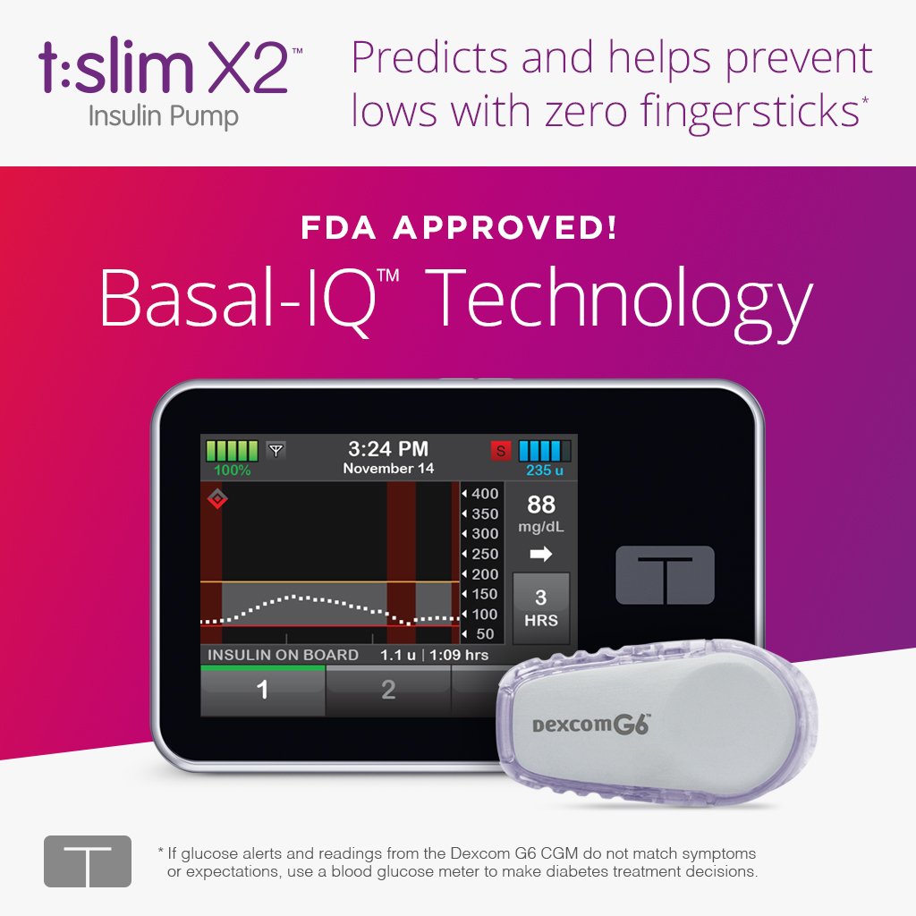 t-slim X2 Insulin Pump